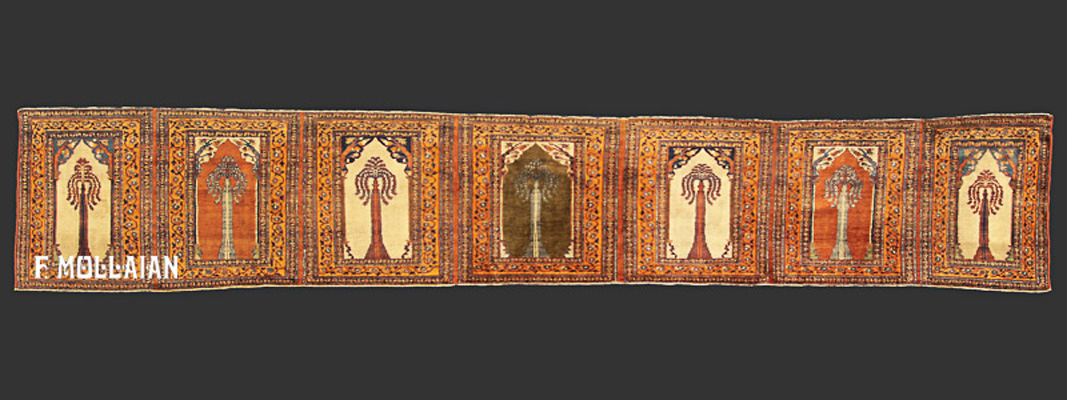 Teppich Spur Persischer Antiker Heriz Seide n°:87662053