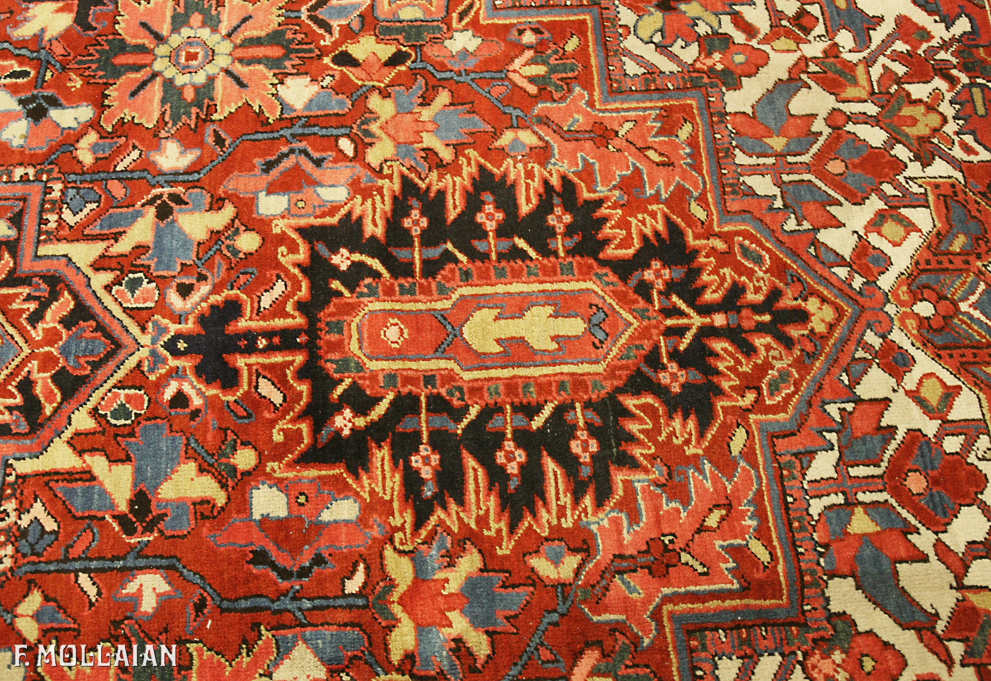 Teppich Persischer Antiker Heriz n°:43362013