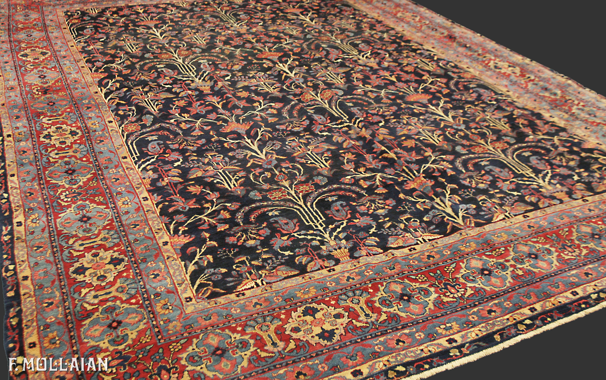Teppich Persischer Antiker Yazd n°:71087584