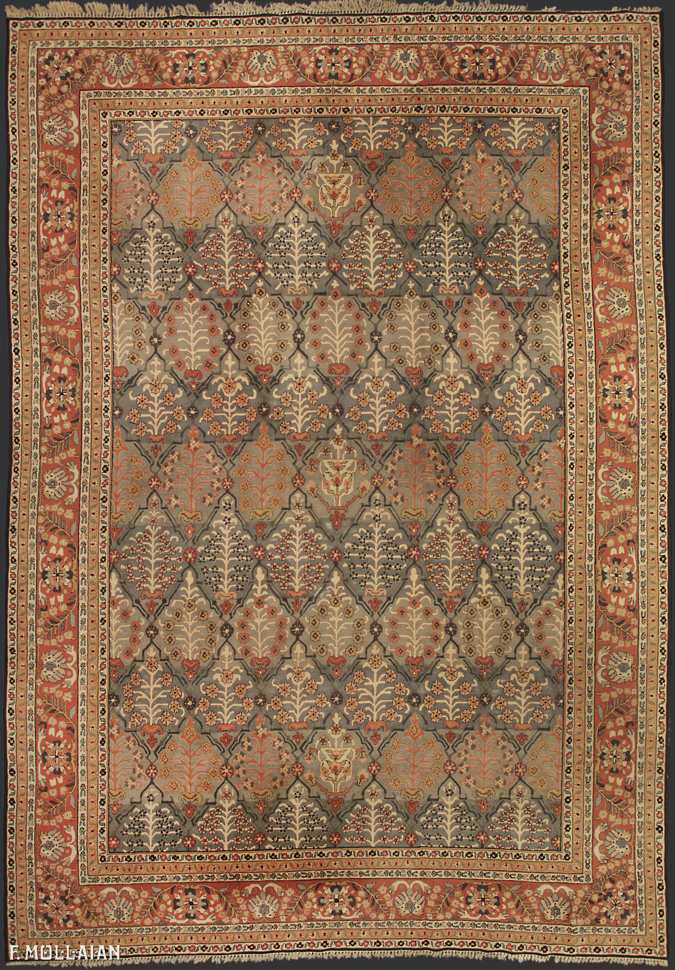 Semi-Antique German Tetex Carpet n°:95930021