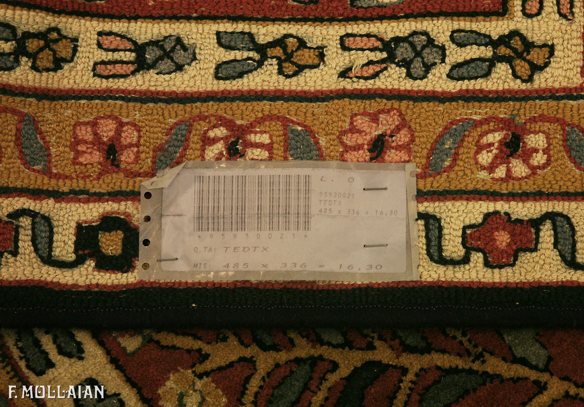 Semi-Antique German Tetex Carpet n°:95930021