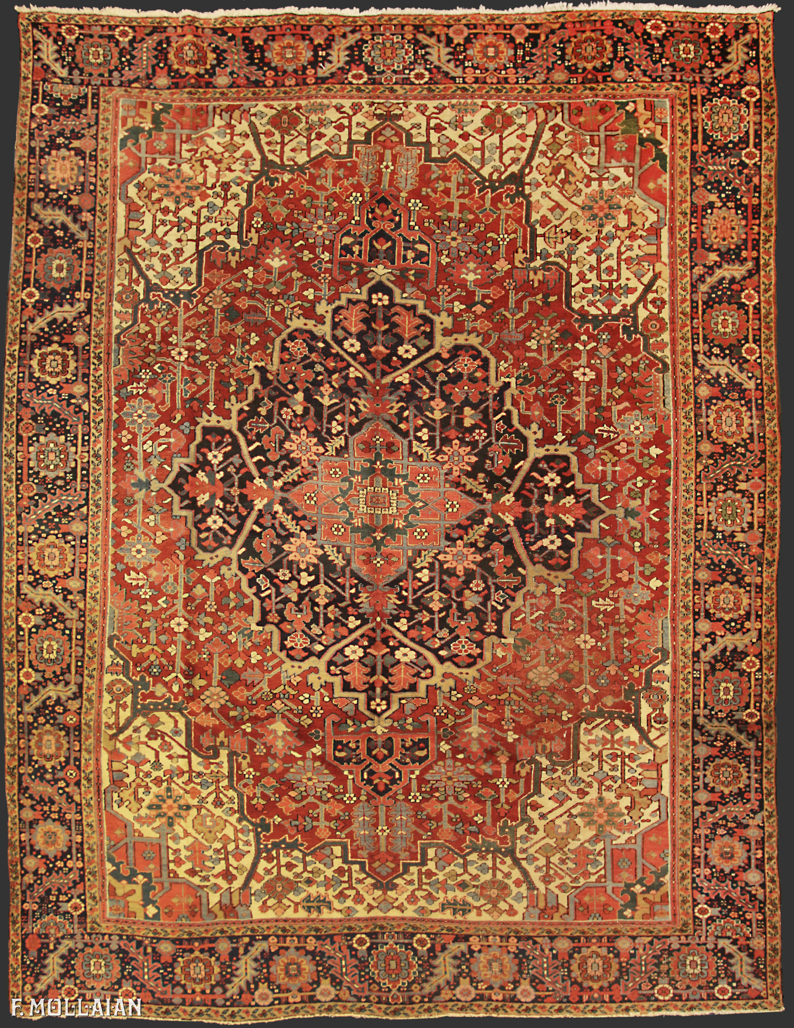 Teppich Persischer Antiker Heriz n°:97080710