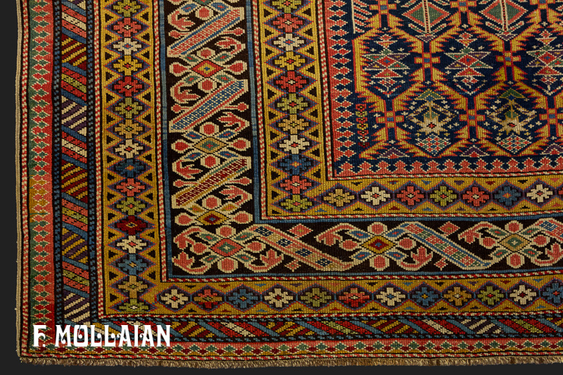 Tappeto Antico Caucasico Shirvan Chichi n°:75829912
