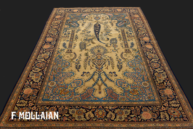 Antique Persian Kashan Rug n°:60370265
