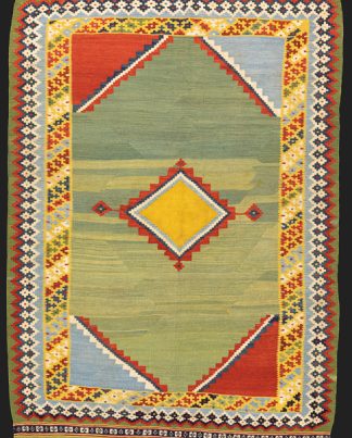 Antique Persian Kashkai (Qshqay) Kilim  n°:32077225