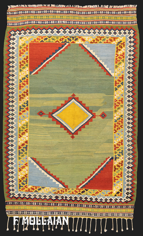 Prezioso Kilim Antico Persiano Kashkai (Qshqay) n°:32077225