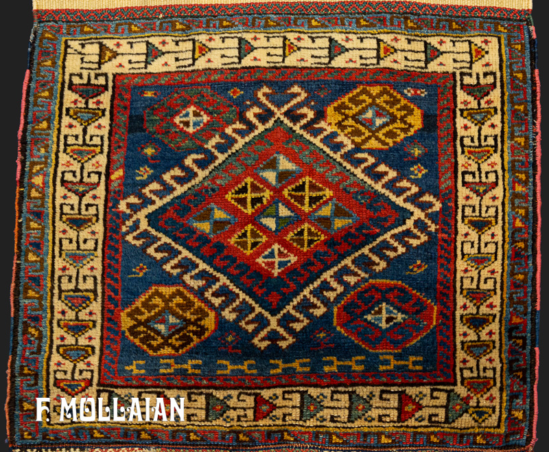 Antique Persian Kashkai (Qshqay) Sella Rug n°:27528365