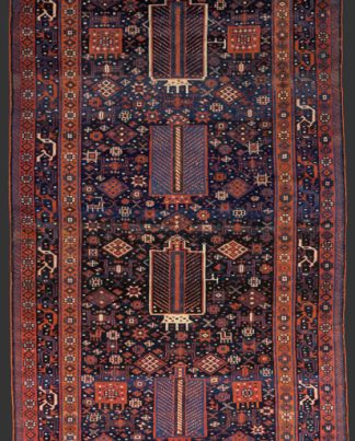 Antique Persian Neyriz Rug n°:79374950