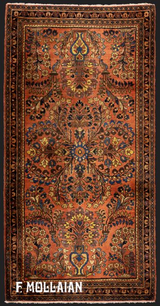 قالیچه کوچک ساروق آنتیک ایرانی کد:۵۱۱۶۹۱۷۳