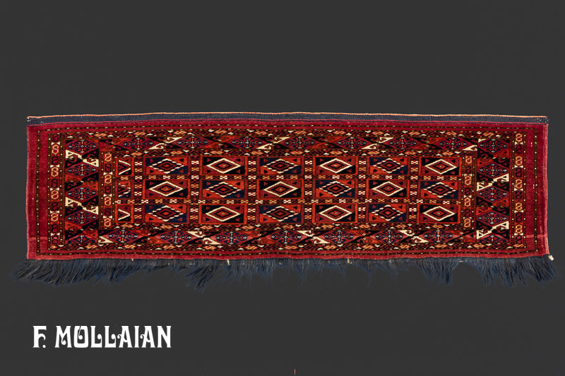 Antique Turkmen Torba Rug n°:39791521