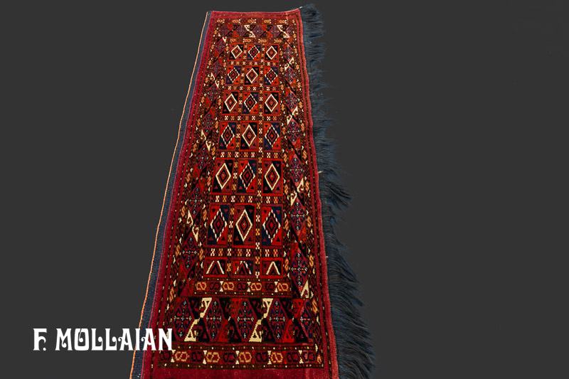 Antique Turkmen Torba Rug n°:39791521