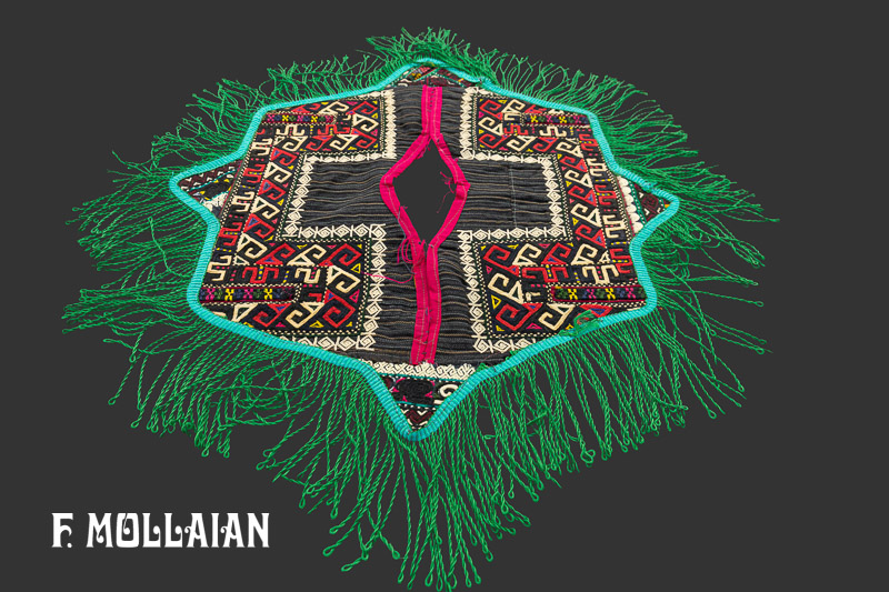 Stupendo Tessuto Antico Suzani Uzbekistan n°:29404302