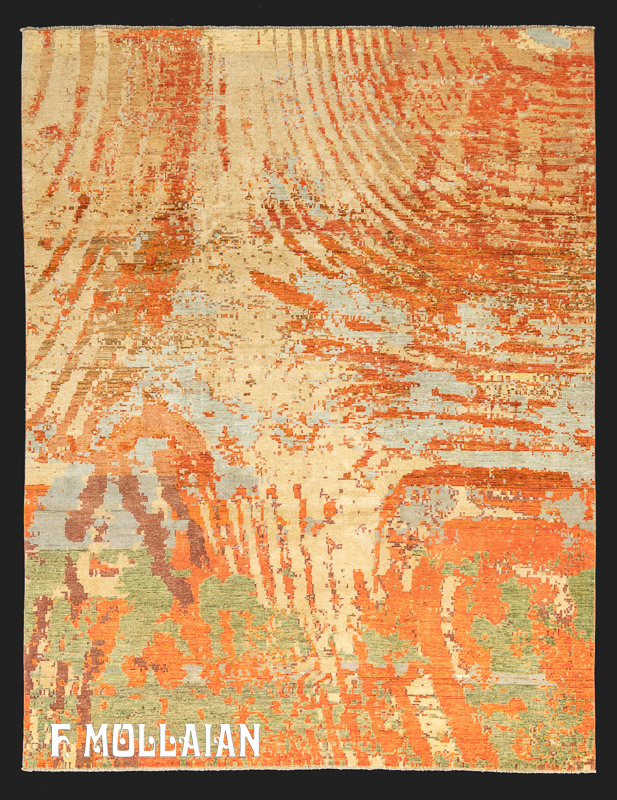 Large Yadan Design Carpet (309×239 cm)