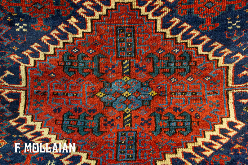 Pair of Pesian Smal Kashkuli Antique Rugs n°:94933602