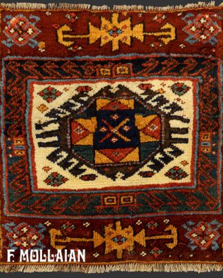 Coppia di Piccoli Tappeti Antichi Persiani Kurdo n°:43377903