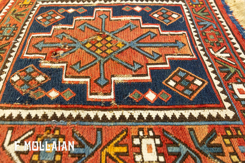 Small Antique Persian Shahsavan «Sumak!» Rug n°:11548354