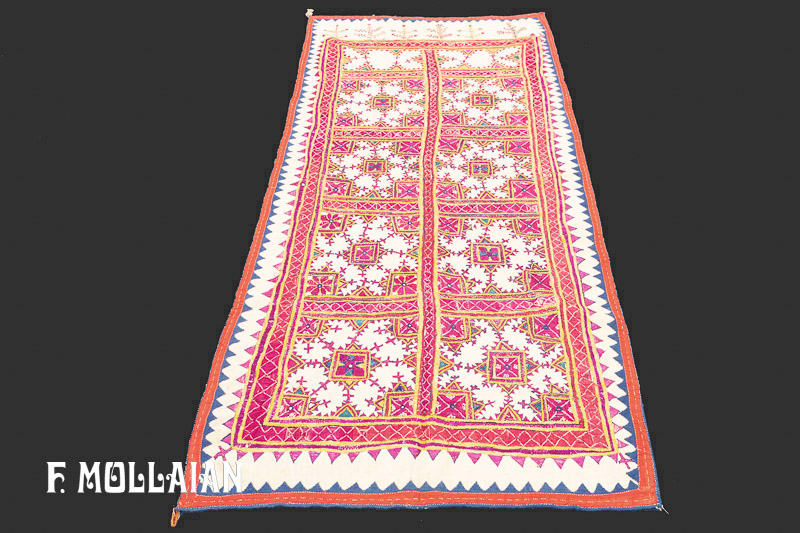 Antique Uzbekistan Embroidery Textile n°:35907988
