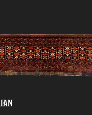 Antique Turkmen Torba Rug n°:93509478