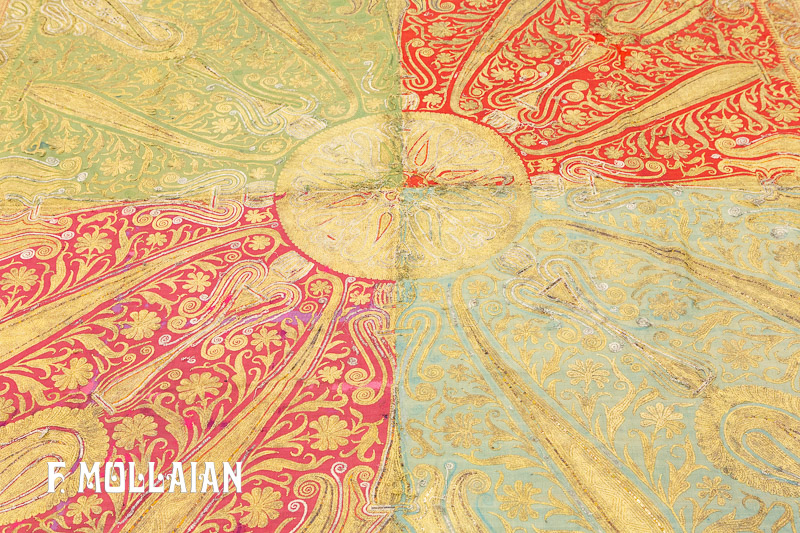 Tessuto Indiano Antico Decorativo n°:16010294
