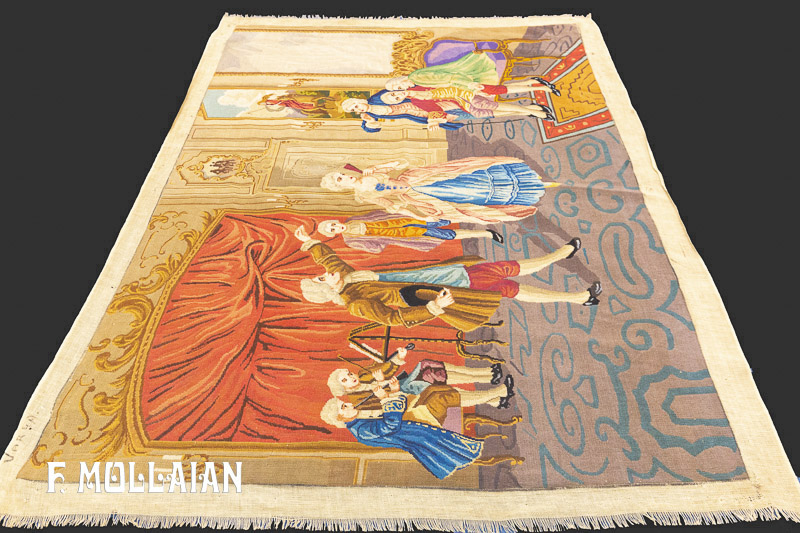 A figurative Tapestry n°:8217