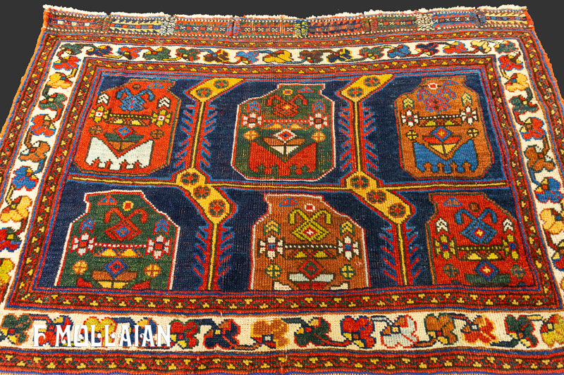 Antique Persian Afshari Rug n°:82397606