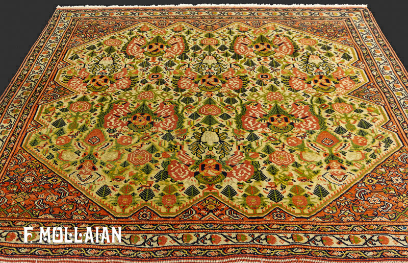 Antique Persian Farahan Rug n°:78741653