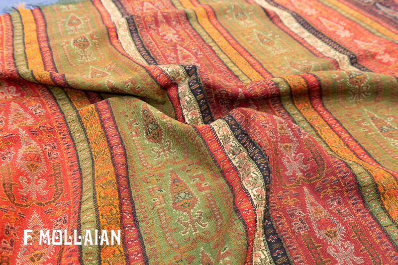 Antique Kerman Persian Textile n°:98380981