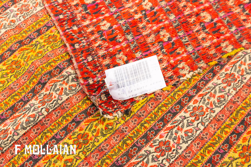 Tessuto Antico Persiano Kerman Di Lana n°:91040847