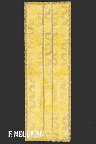 Антикварный китайский императорский шелковый и металлический текстиль (Кэси) №: 30123488