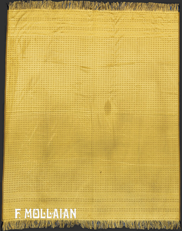 پارچه قدیمی اندونزیائی طلایی رنگ کد:۴۶۱۵۰۵۷۷