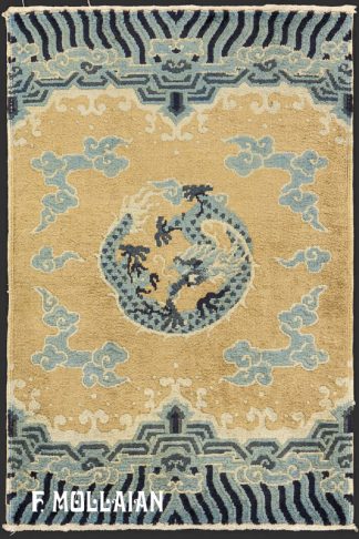 Silk Antique Chinese Ningxia Rug n°:51667677