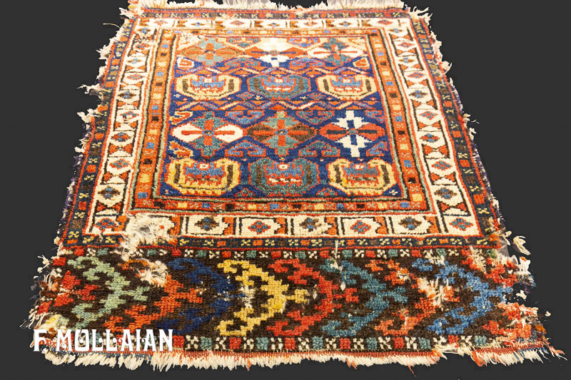 Small Antique Persian Kurdo Rug n°:20865339