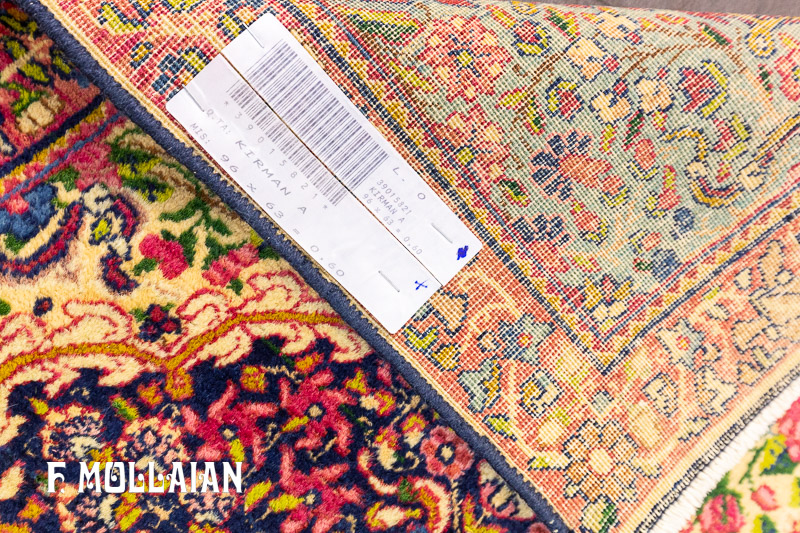 Small Antique Persian Kerman Rug n°:39015821