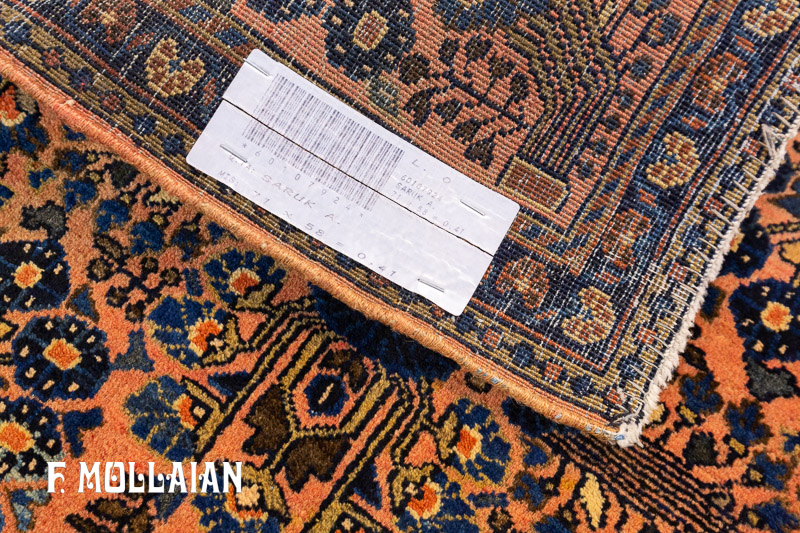 Small Antique Persian Saruk Rug n°:60107924