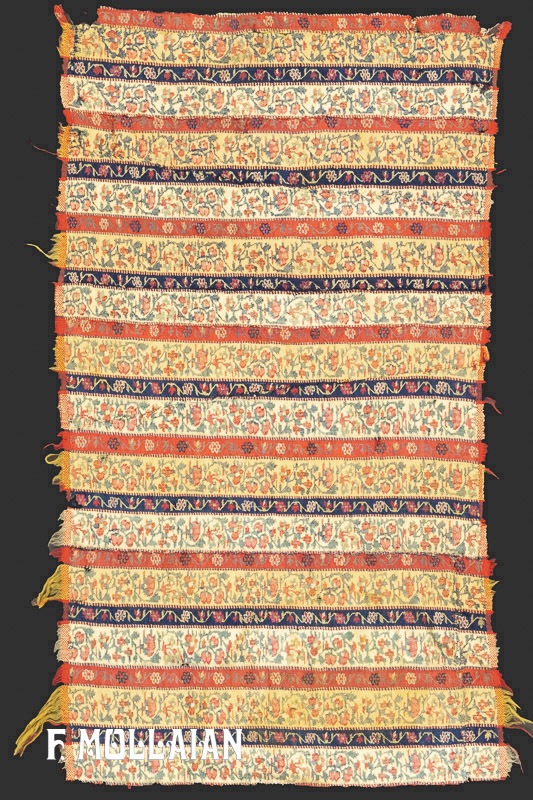 پارچه آنتیک کوچک کَشمیر شال هندی کد:۶۵۱۰۵۷۲۱