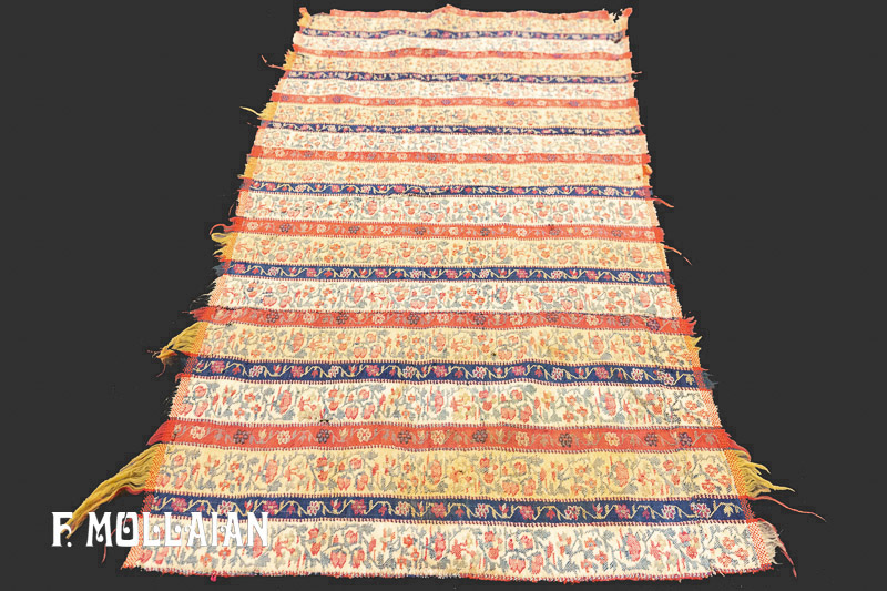Tessuto Antico Kashmir Shawl Fatto a Mano n°:65105721