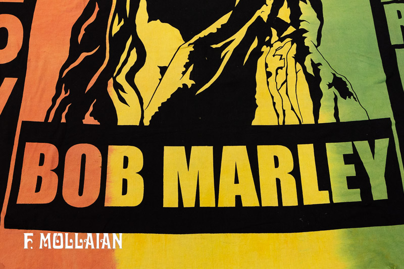 Sud American Stamped Textile, «Bob Marley» n°:77612282