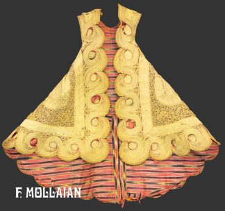 Редкая старинная османская золотистая одежда (ZariBaf) n°:53672800