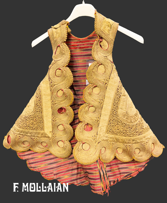 Abbigliamento Dorato Ottomano Antico Raro (ZariBaf) n°:53672800