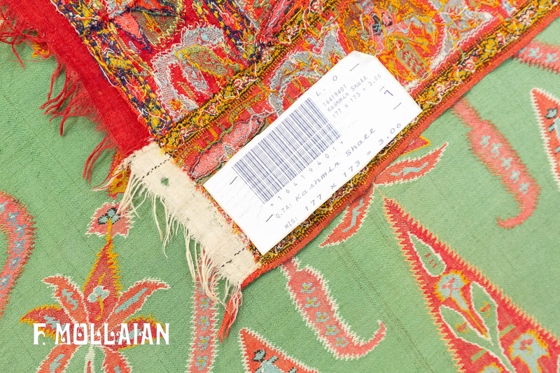 Antique Indian Kashmir Shawl Textile n°:16419401