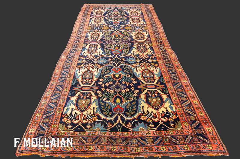 Antique Persian Bidjar Rug n°:34127988