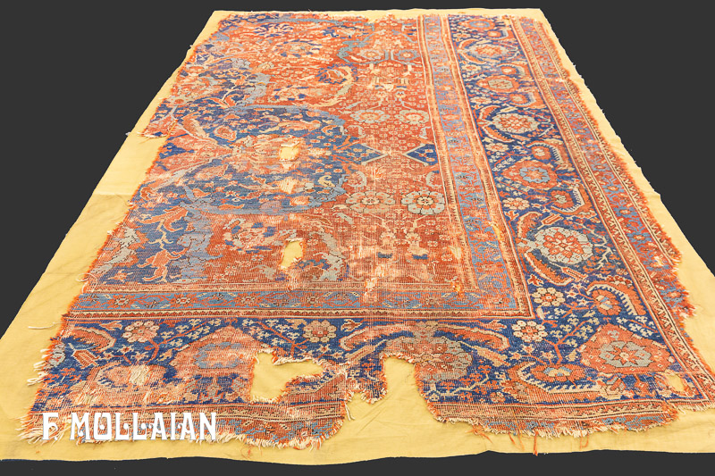 Fragment of Antique Ushak (Oushak) Carpet n°:50378549