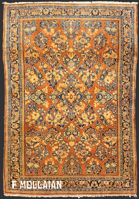 Antique Persian Saruk Rug n°:182116