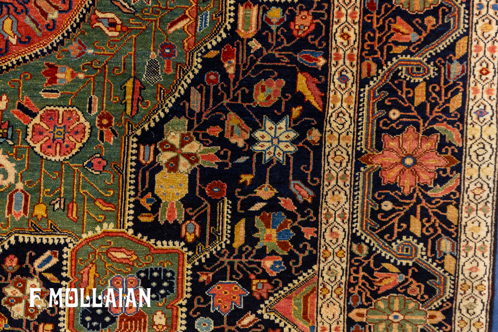Persian Saruk Farahan Antique Rug n°:58122537