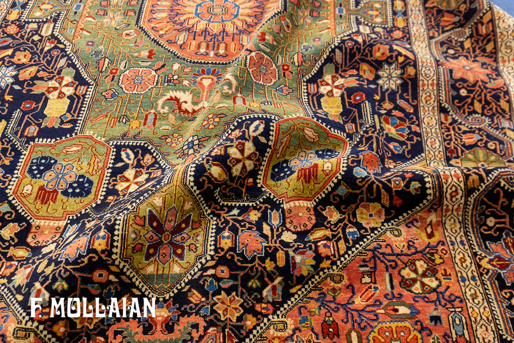 Persian Saruk Farahan Antique Rug n°:58122537