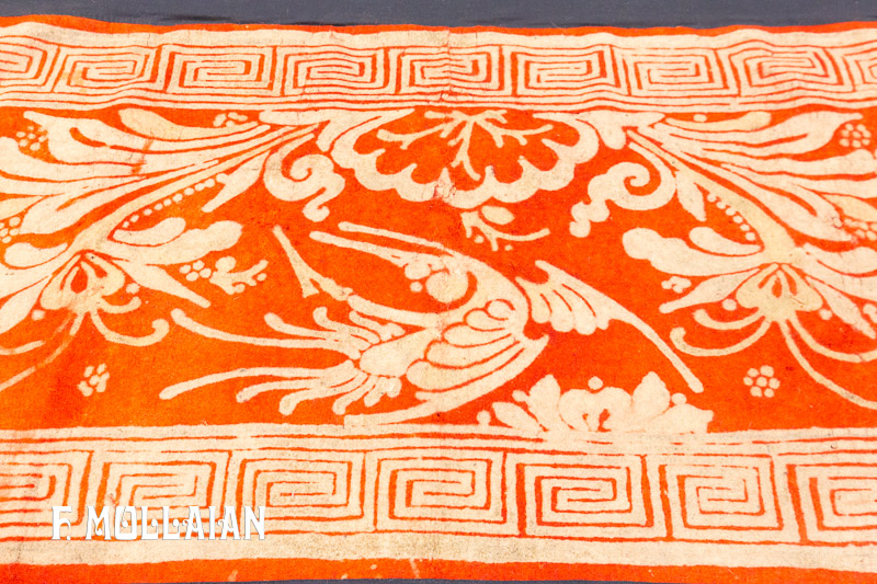 Tibetan Antique Felt Rug n°:28415098