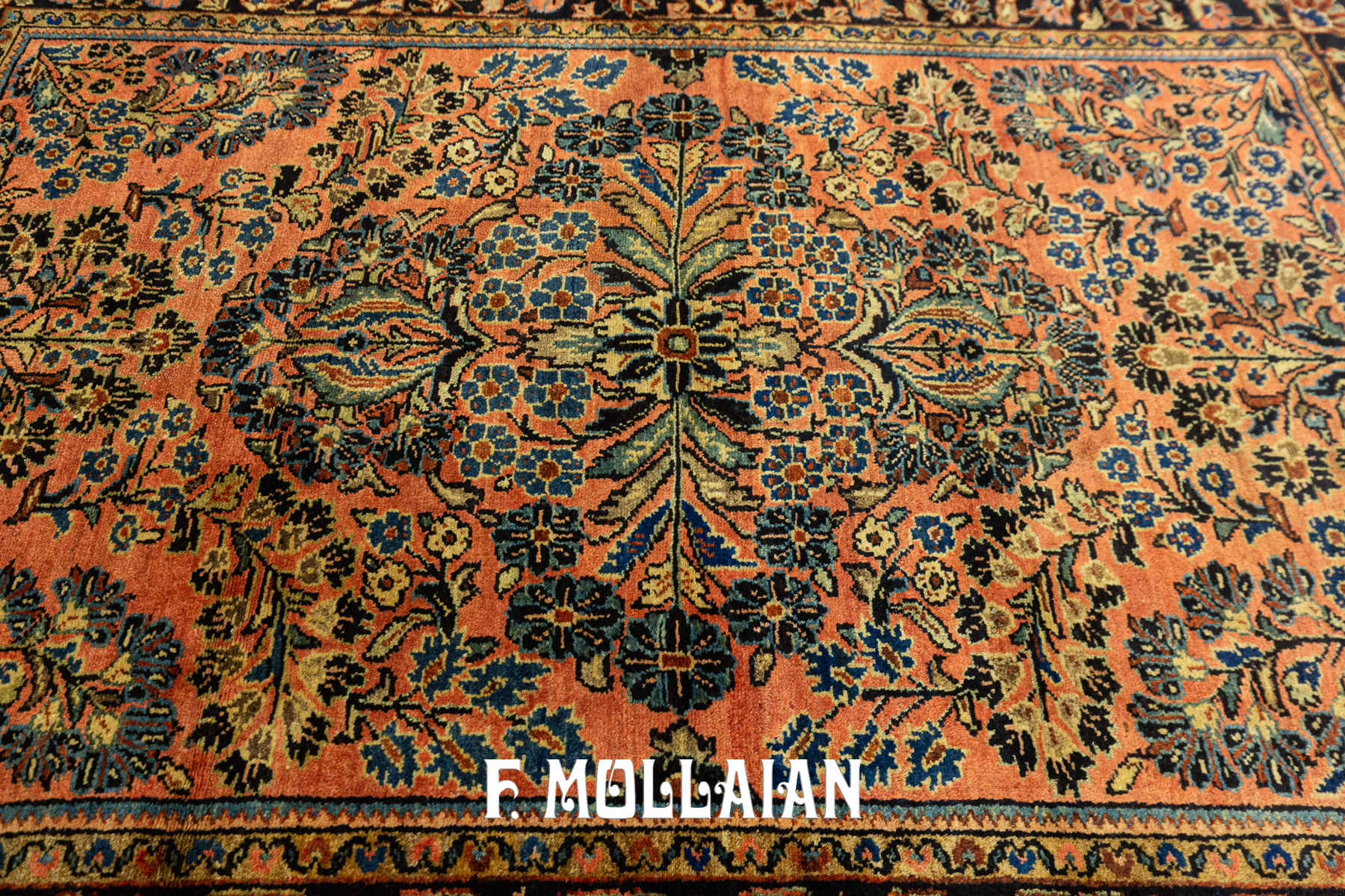 Antique Persian Classic Floral Lilian Rug n°:31563008