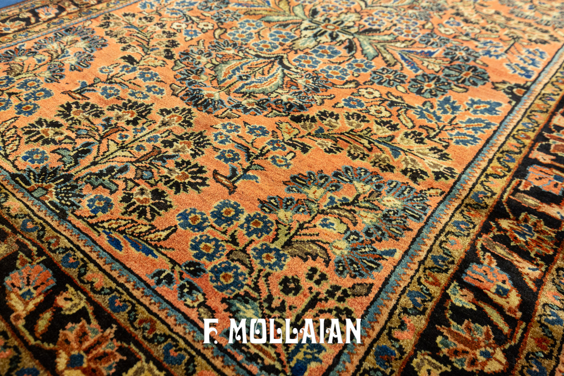 Antique Persian Classic Floral Lilian Rug n°:31563008