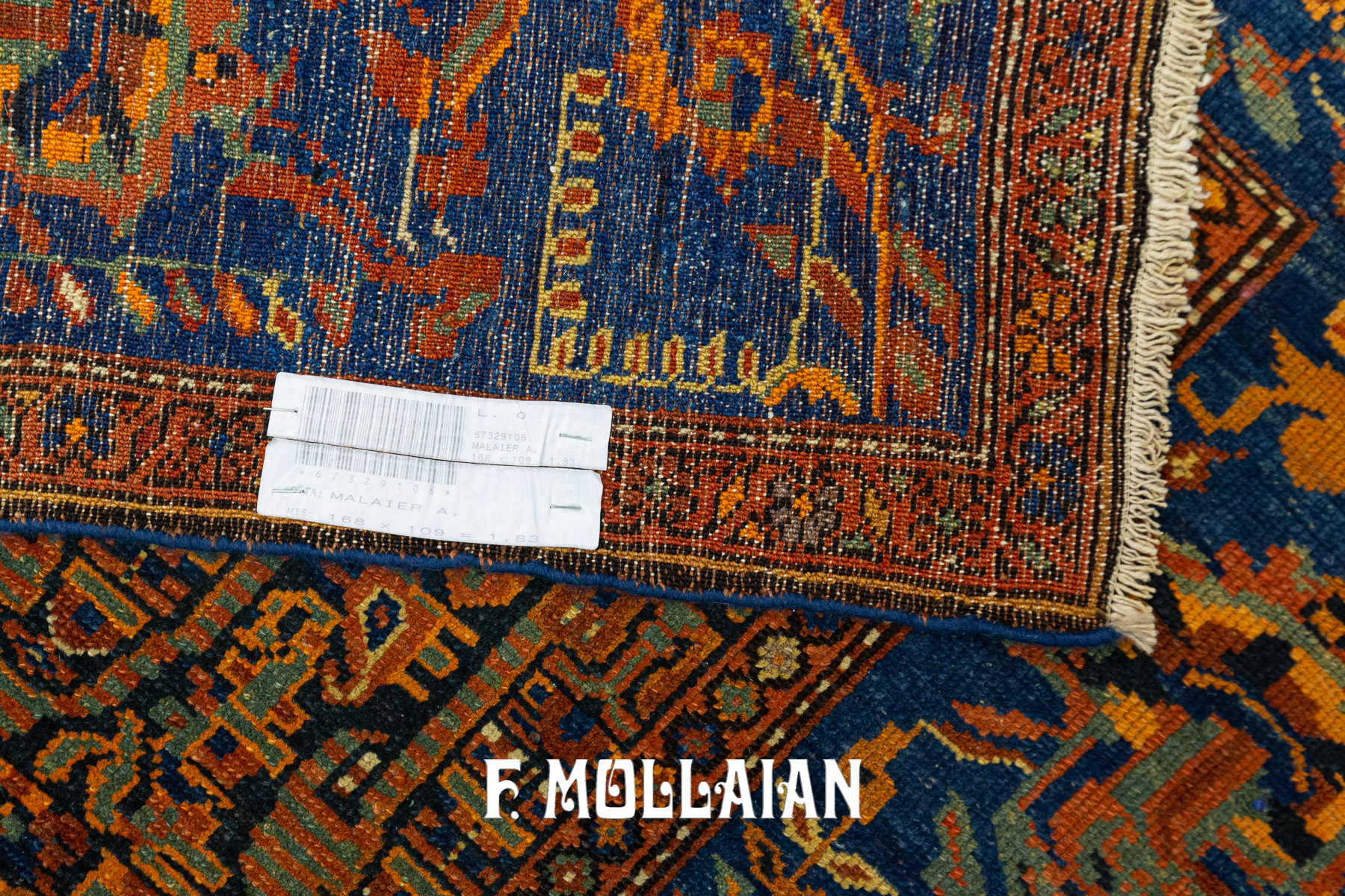 Antico Tappeto Persiano Malayer con disegno “Bothe” a tutto campo n°:67329106