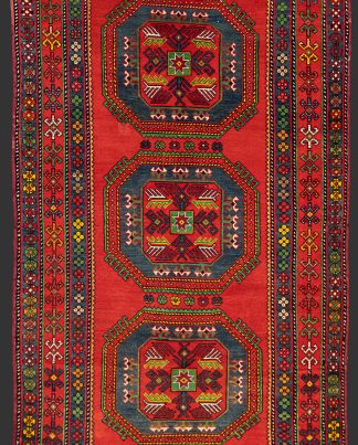 Antique Hand-knotted Caucasian Red Shirvan Rug n°:5931